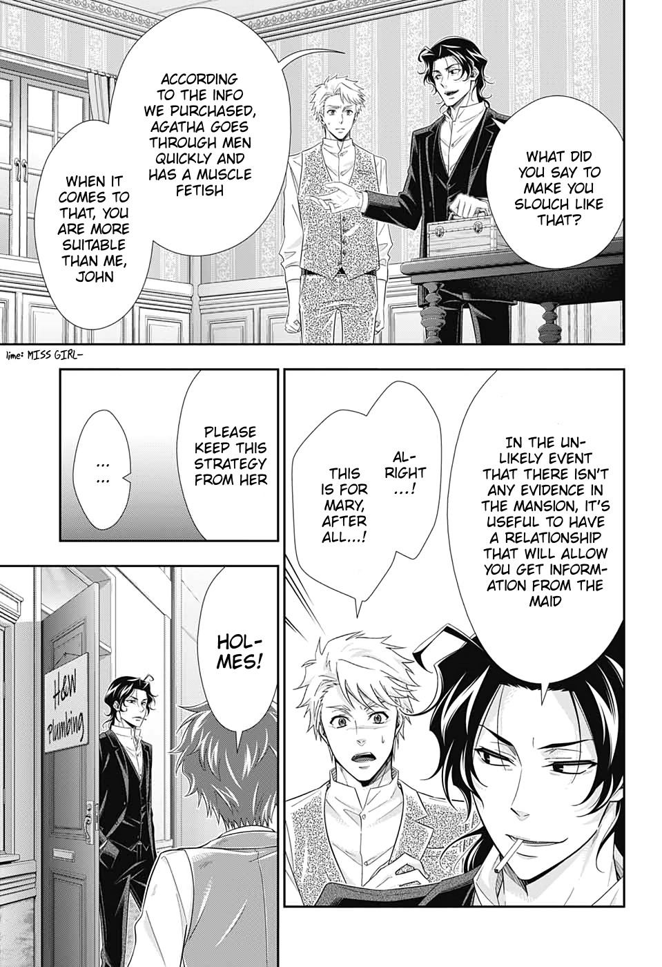 Yukoku no Moriarty Chapter 45 page 22 - Chapter 45: The Two Criminals Act 2