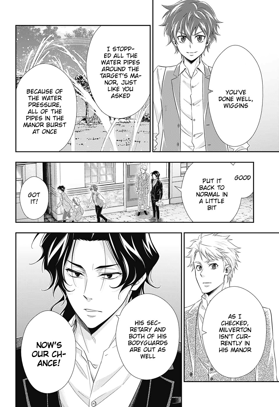Yukoku no Moriarty Chapter 45 page 23 - Chapter 45: The Two Criminals Act 2