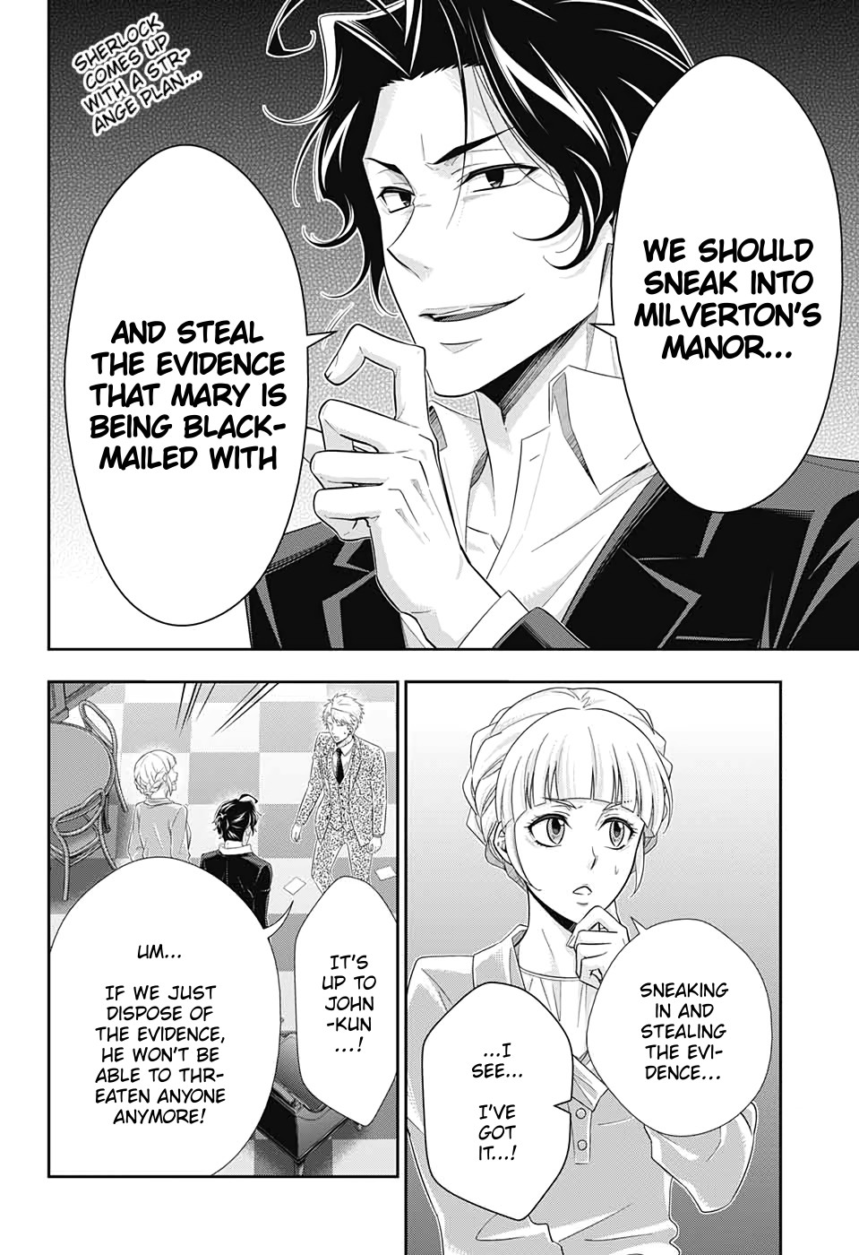 Yukoku no Moriarty Chapter 45 page 3 - Chapter 45: The Two Criminals Act 2