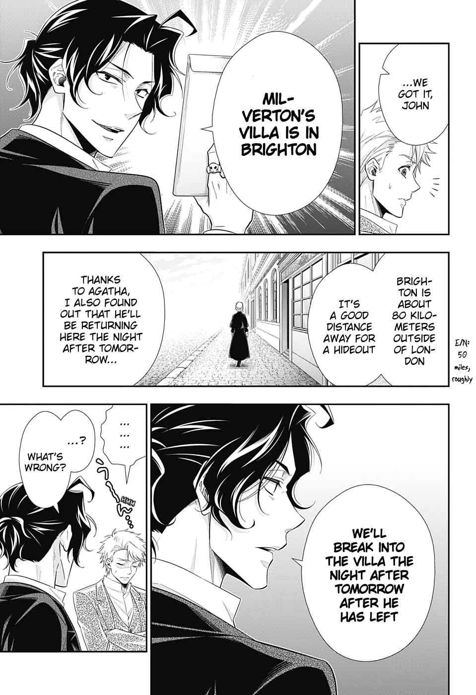 Yukoku no Moriarty Chapter 45 page 38 - Chapter 45: The Two Criminals Act 2