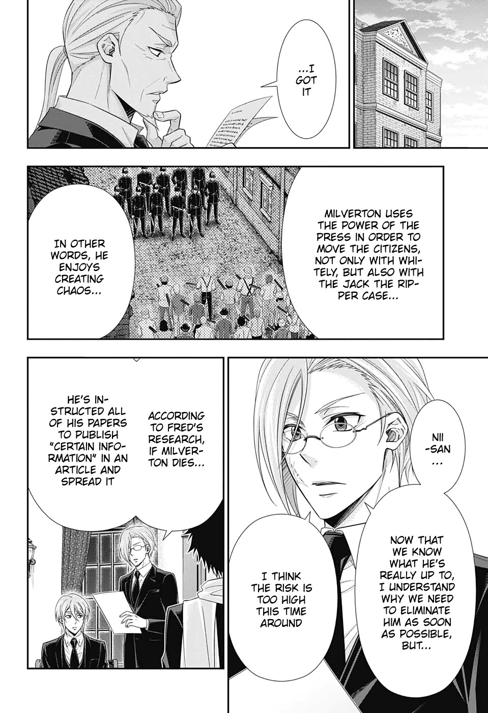 Yukoku no Moriarty Chapter 45 page 41 - Chapter 45: The Two Criminals Act 2