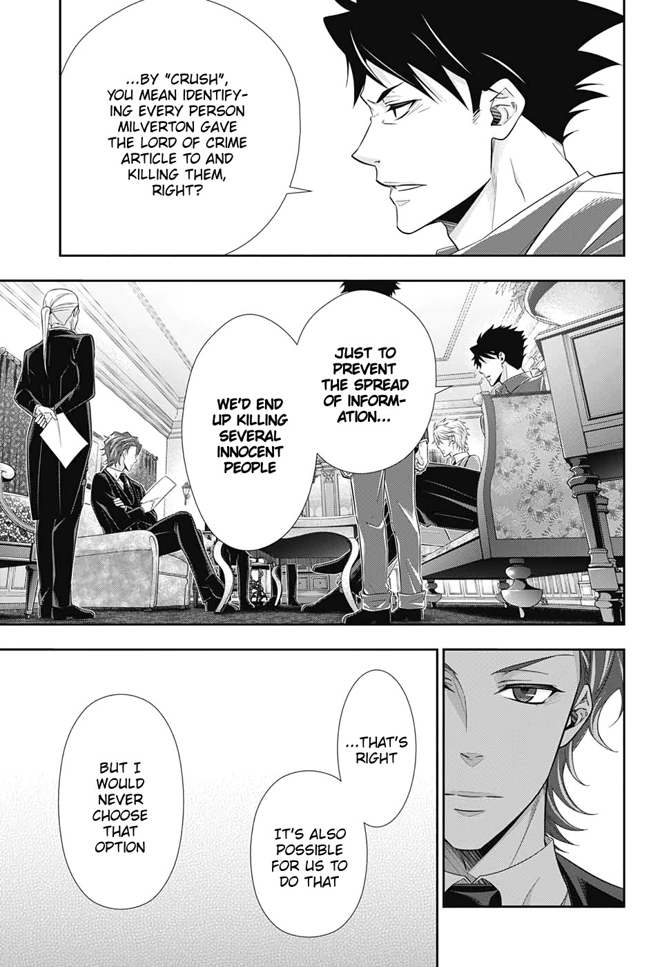 Yukoku no Moriarty Chapter 45 page 44 - Chapter 45: The Two Criminals Act 2