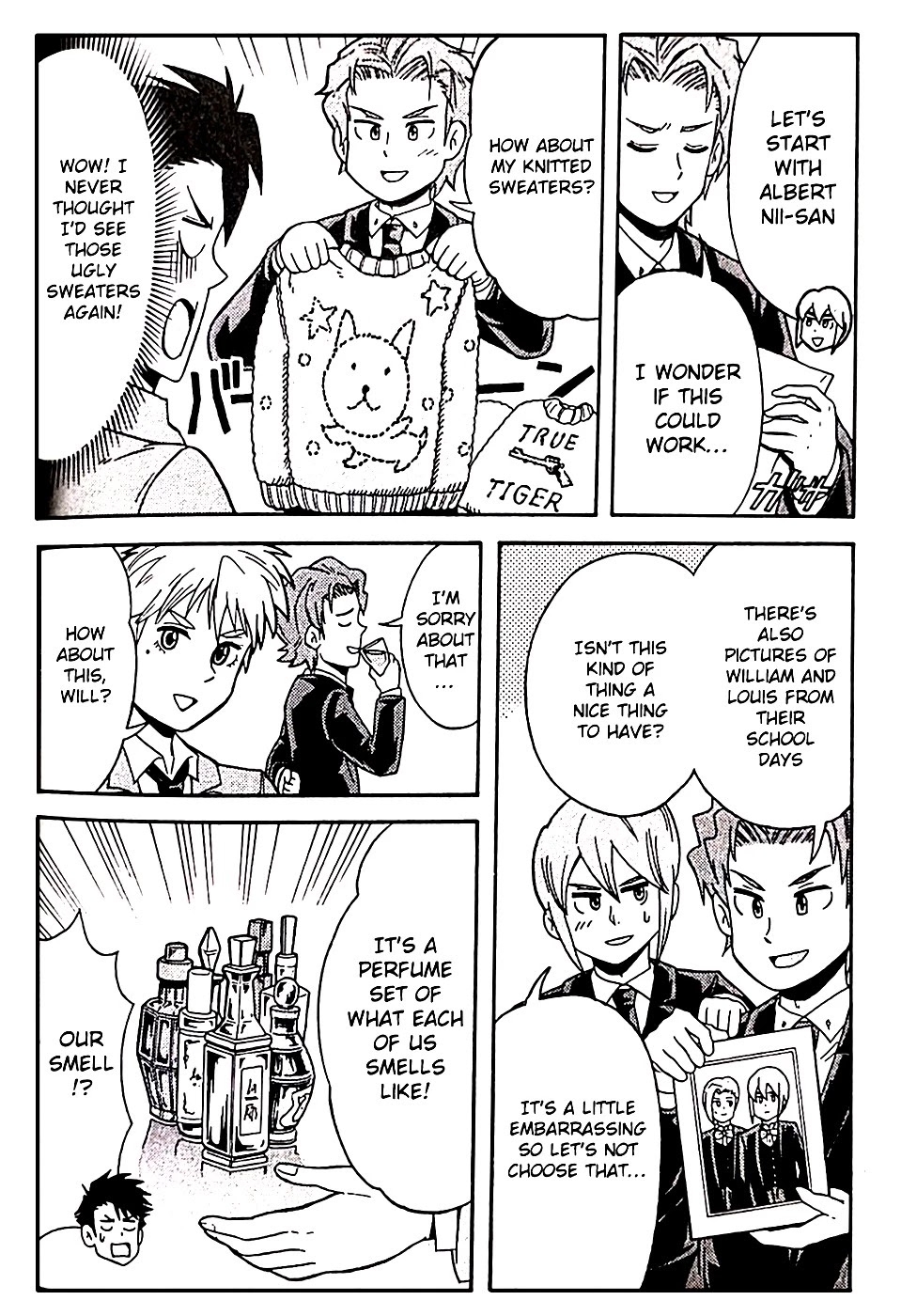 Yukoku no Moriarty Chapter 46.5 page 3 - Chapter 46.5: Omake