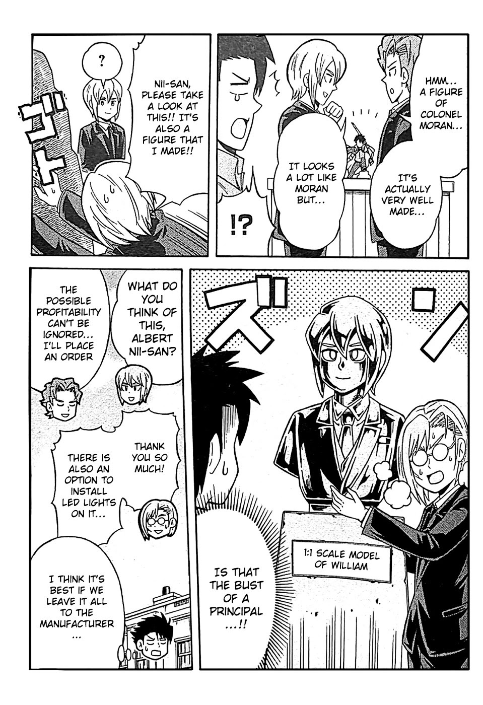 Yukoku no Moriarty Chapter 46.5 page 6 - Chapter 46.5: Omake