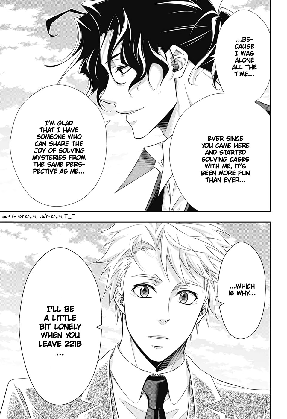 Yukoku no Moriarty Chapter 46 page 18 - Chapter 46: The Two Criminals Act 3