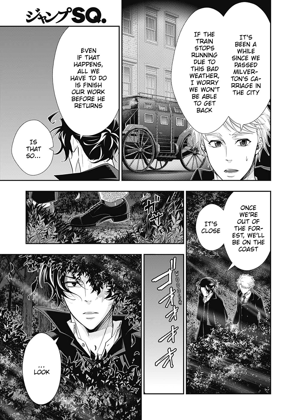 Yukoku no Moriarty Chapter 46 page 26 - Chapter 46: The Two Criminals Act 3