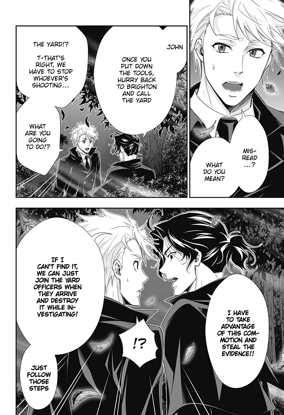Yukoku no Moriarty Chapter 46 page 31 - Chapter 46: The Two Criminals Act 3