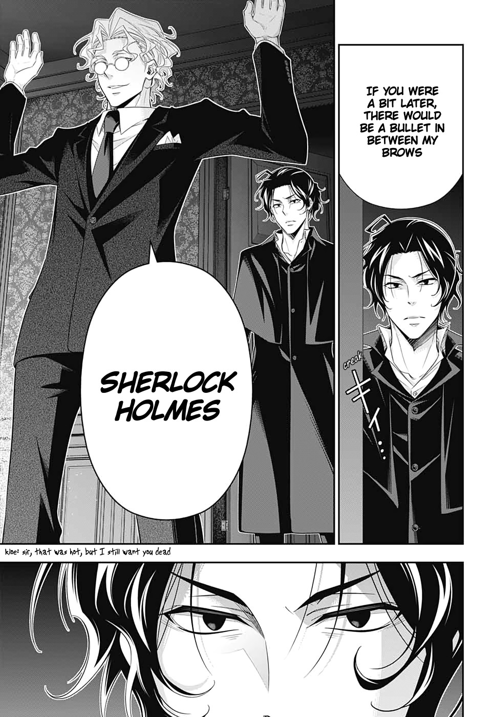 Yukoku no Moriarty Chapter 46 page 38 - Chapter 46: The Two Criminals Act 3