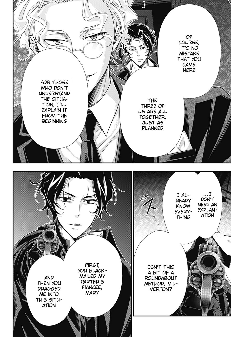 Yukoku no Moriarty Chapter 46 page 39 - Chapter 46: The Two Criminals Act 3