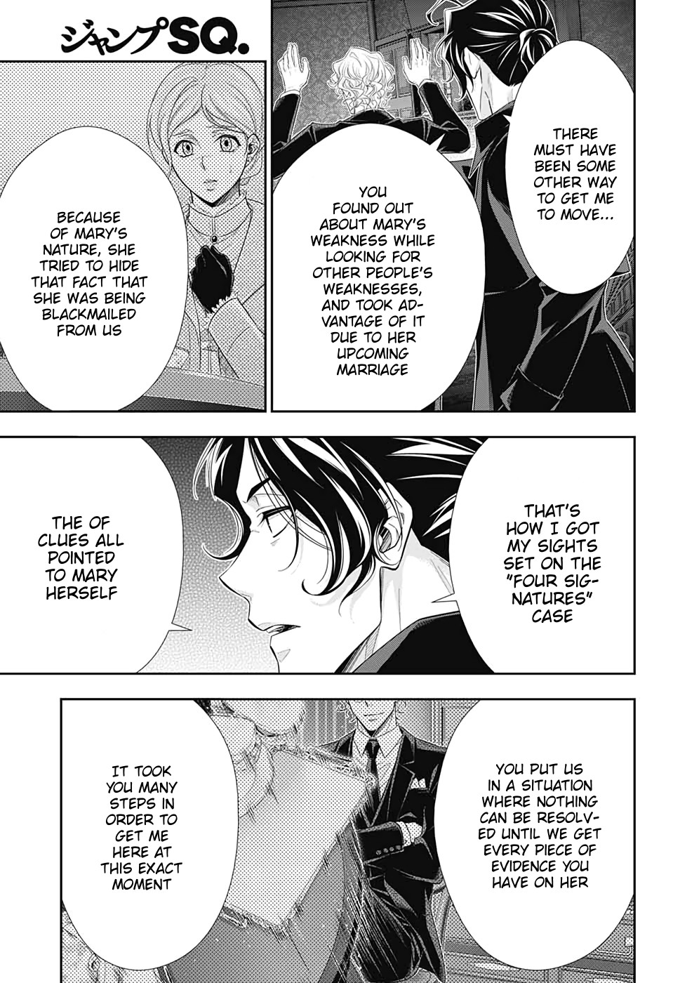 Yukoku no Moriarty Chapter 46 page 40 - Chapter 46: The Two Criminals Act 3