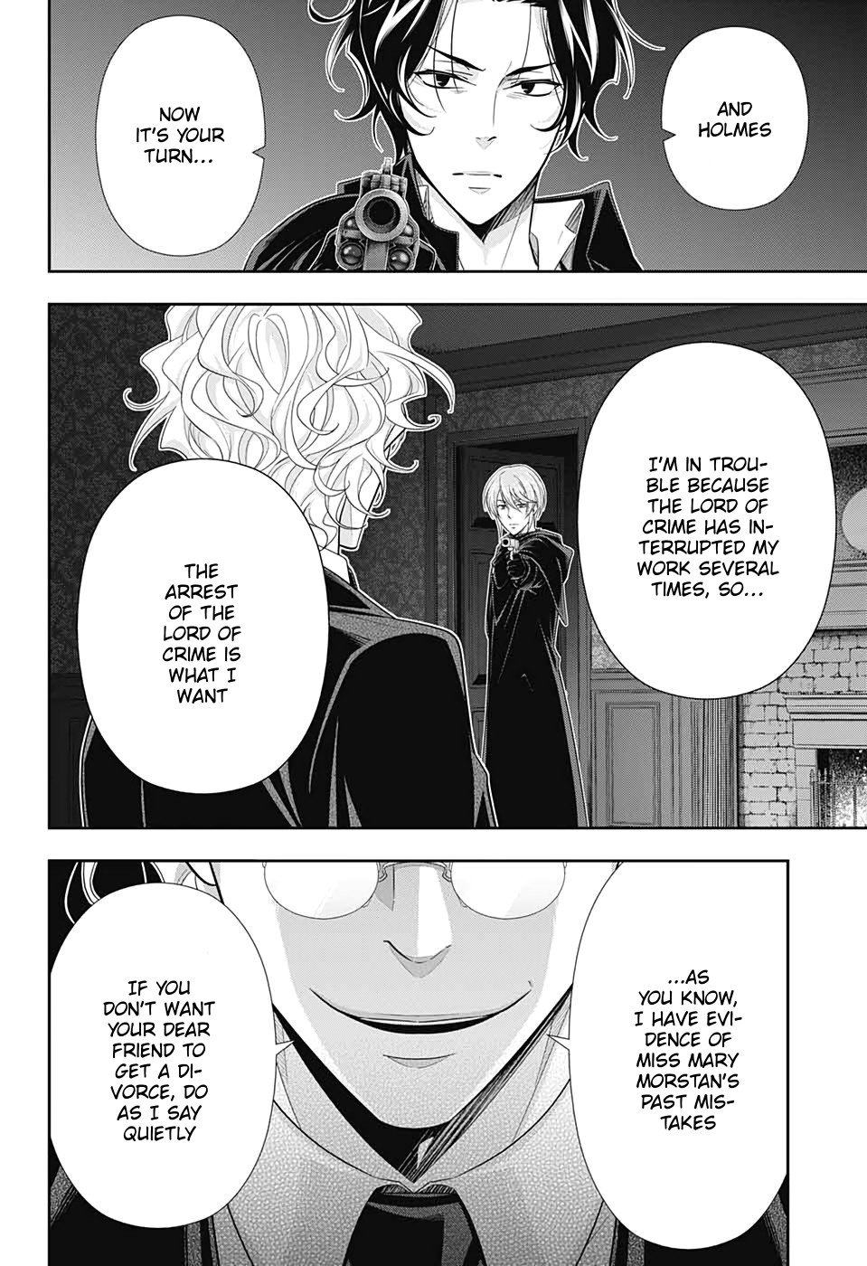 Yukoku no Moriarty Chapter 47 page 11 - Chapter 47: The Two Criminals Act 4