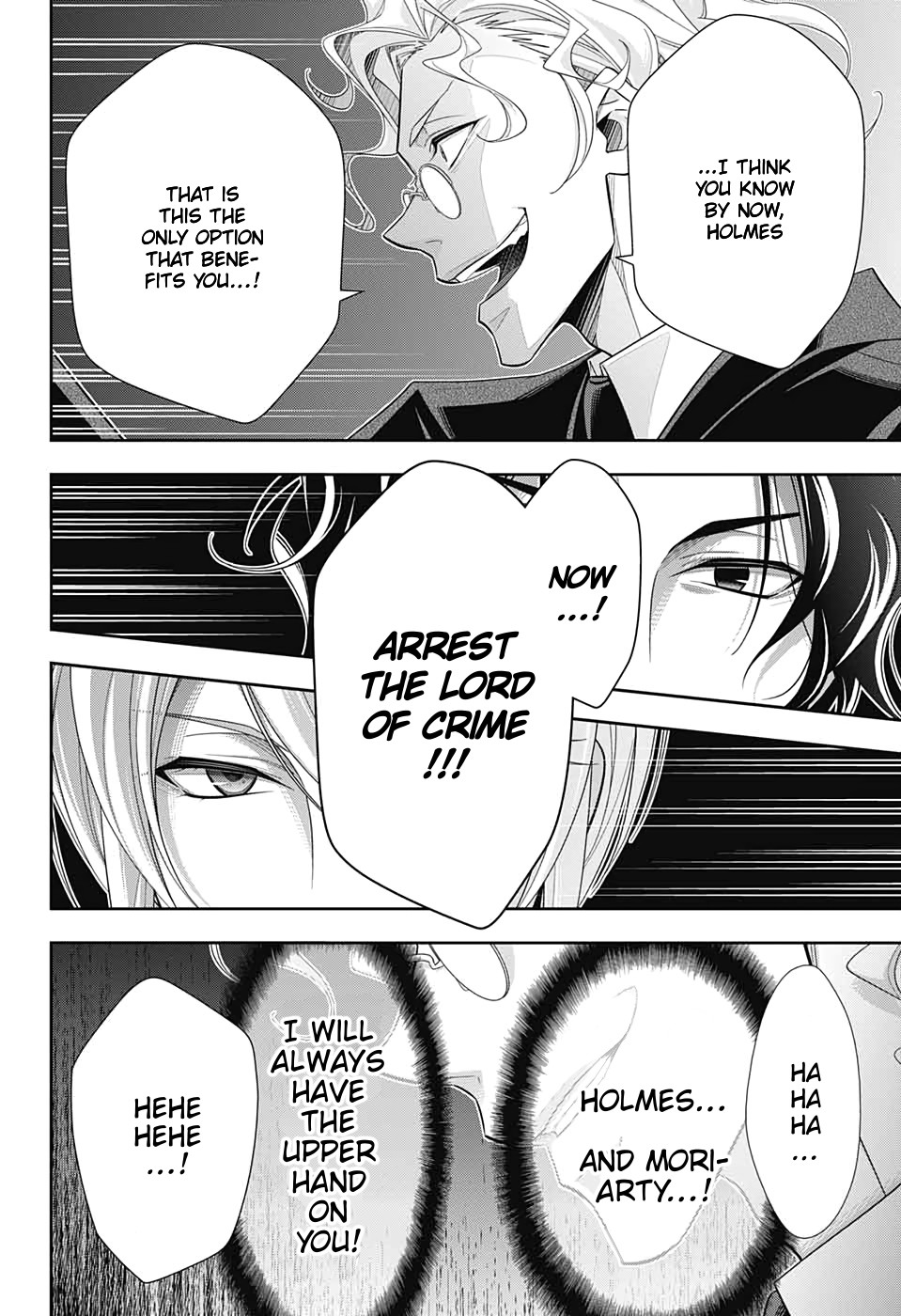 Yukoku no Moriarty Chapter 47 page 13 - Chapter 47: The Two Criminals Act 4