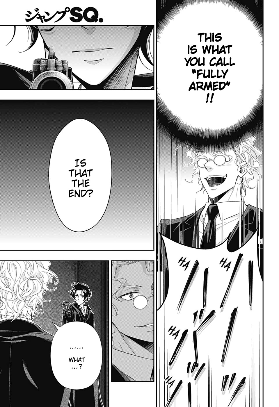 Yukoku no Moriarty Chapter 47 page 14 - Chapter 47: The Two Criminals Act 4