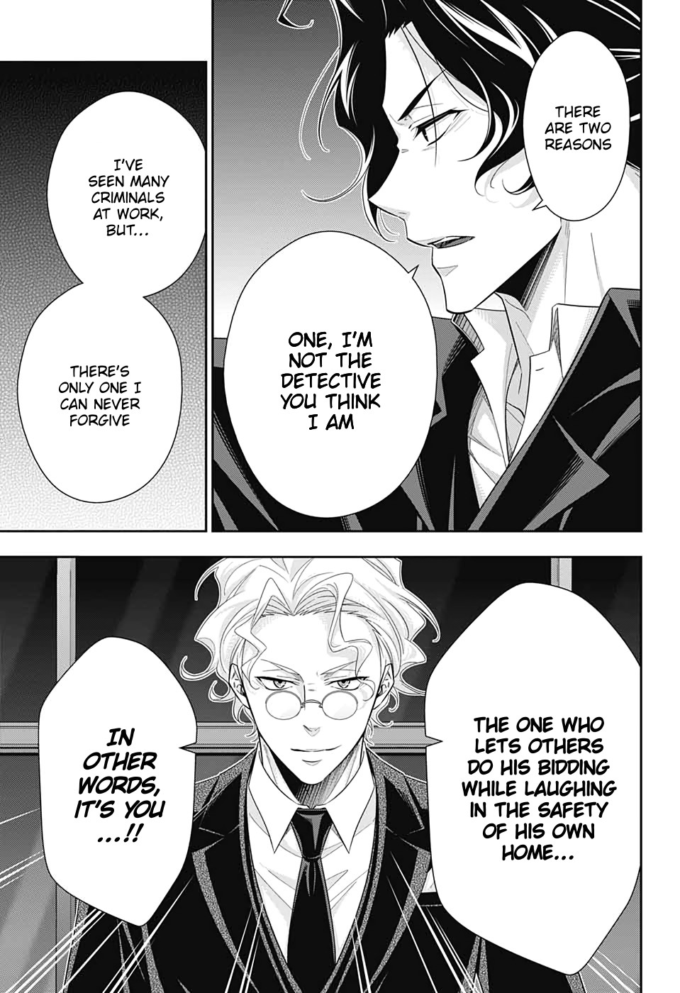 Yukoku no Moriarty Chapter 47 page 16 - Chapter 47: The Two Criminals Act 4