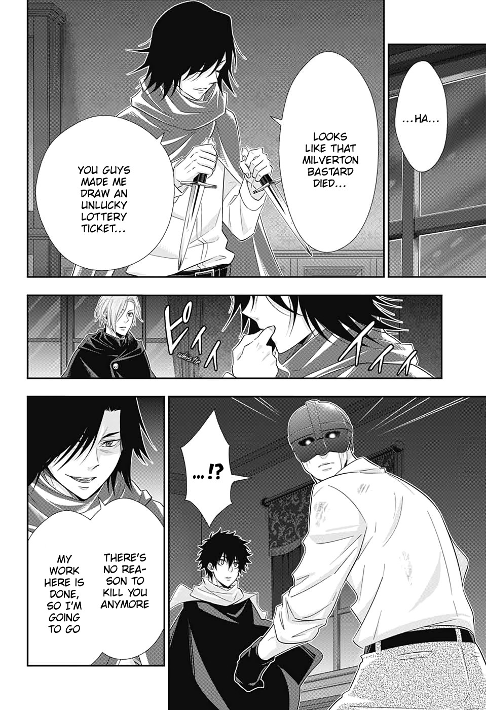 Yukoku no Moriarty Chapter 47 page 35 - Chapter 47: The Two Criminals Act 4