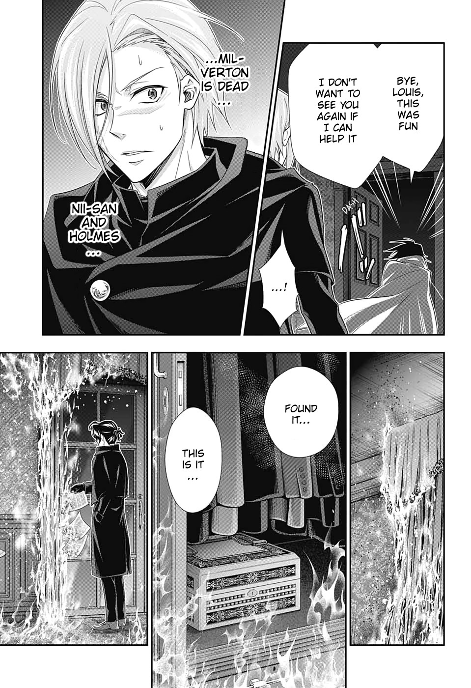 Yukoku no Moriarty Chapter 47 page 36 - Chapter 47: The Two Criminals Act 4