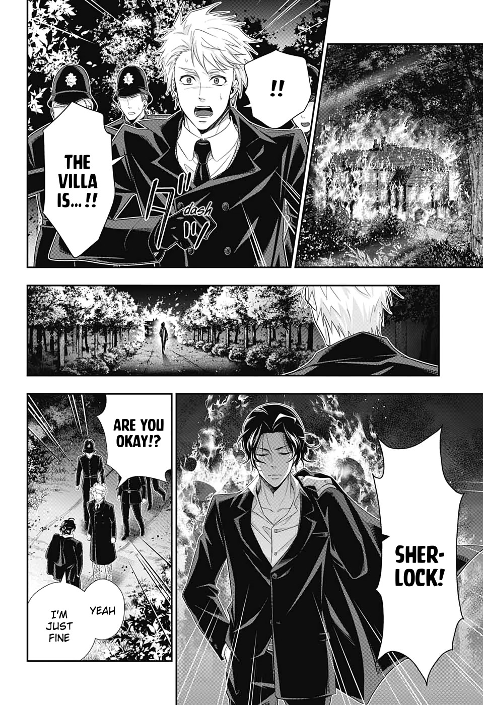 Yukoku no Moriarty Chapter 47 page 39 - Chapter 47: The Two Criminals Act 4