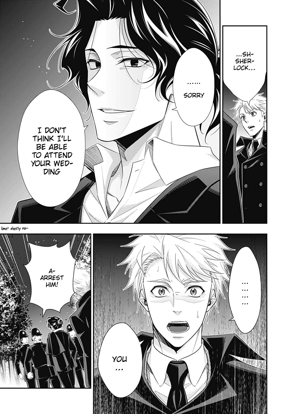 Yukoku no Moriarty Chapter 47 page 42 - Chapter 47: The Two Criminals Act 4