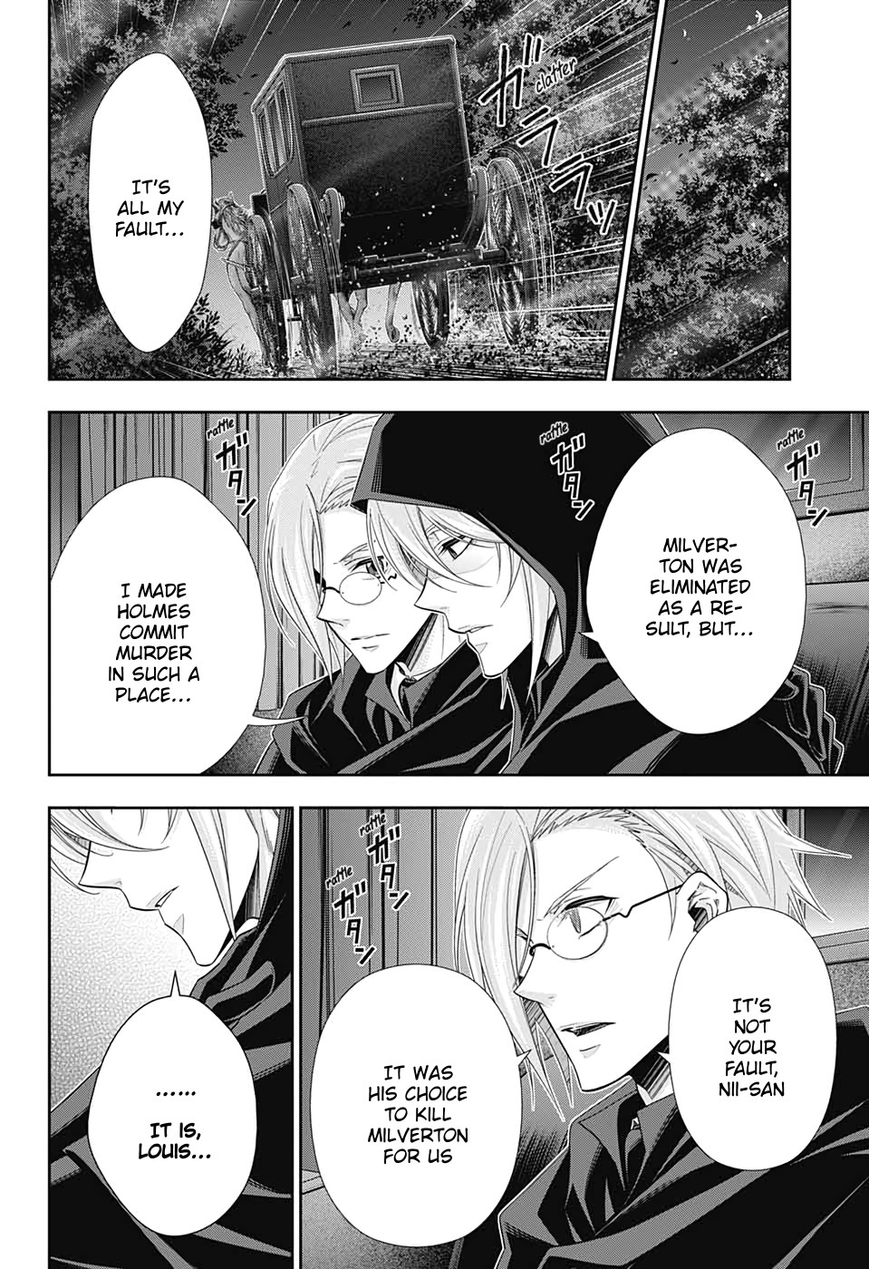 Yukoku no Moriarty Chapter 47 page 43 - Chapter 47: The Two Criminals Act 4