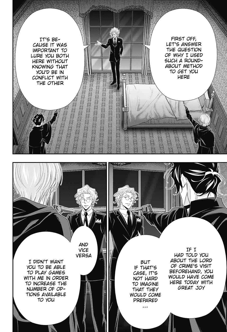 Yukoku no Moriarty Chapter 47 page 7 - Chapter 47: The Two Criminals Act 4