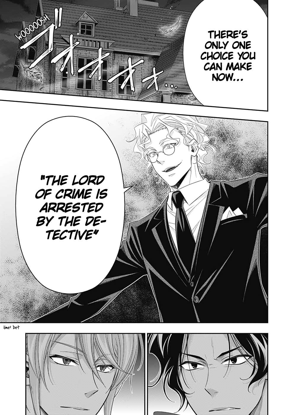 Yukoku no Moriarty Chapter 47 page 8 - Chapter 47: The Two Criminals Act 4