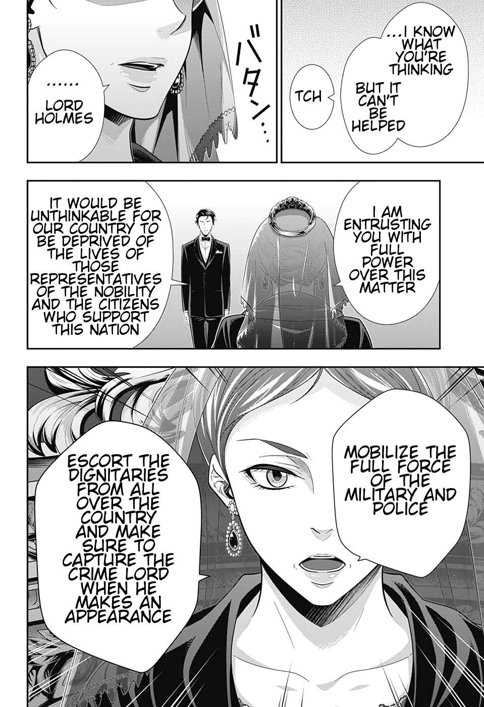 Yukoku no Moriarty Chapter 49 page 10 - Chapter 49: The Final Problem Act 2