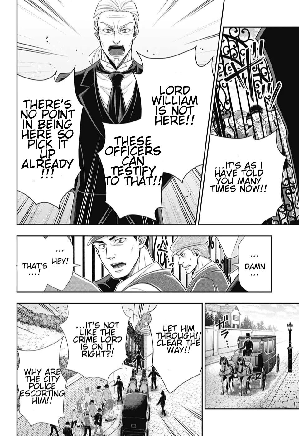 Yukoku no Moriarty Chapter 49 page 12 - Chapter 49: The Final Problem Act 2