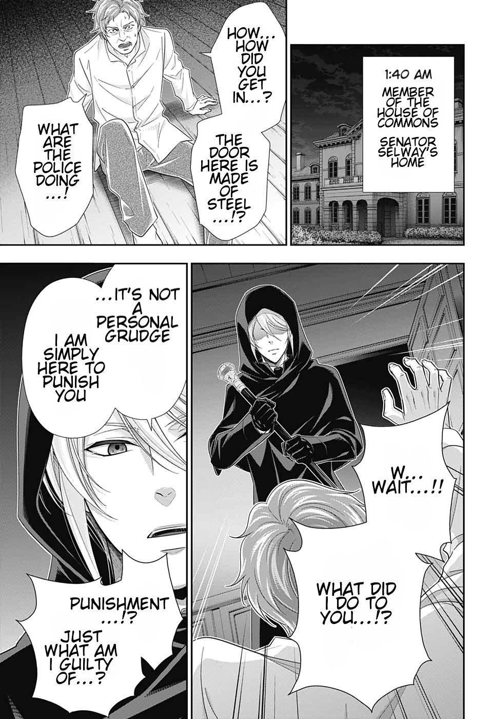 Yukoku no Moriarty Chapter 49 page 15 - Chapter 49: The Final Problem Act 2