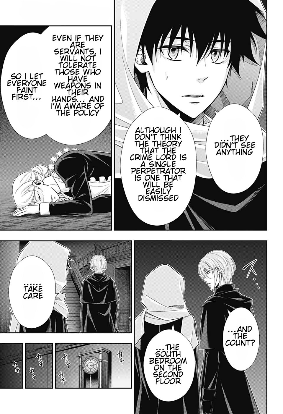 Yukoku no Moriarty Chapter 49 page 19 - Chapter 49: The Final Problem Act 2