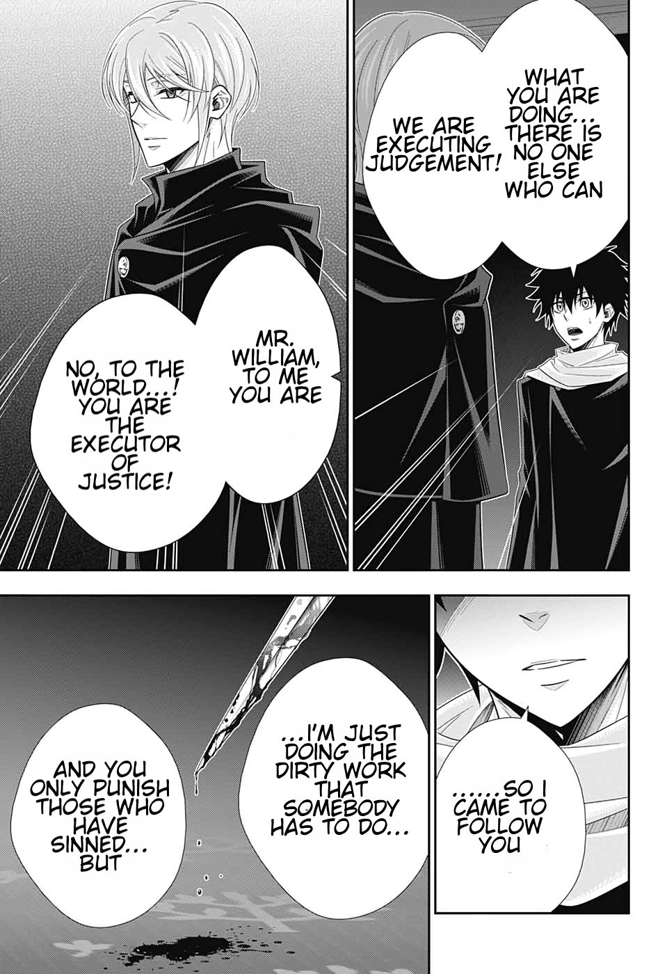 Yukoku no Moriarty Chapter 49 page 23 - Chapter 49: The Final Problem Act 2