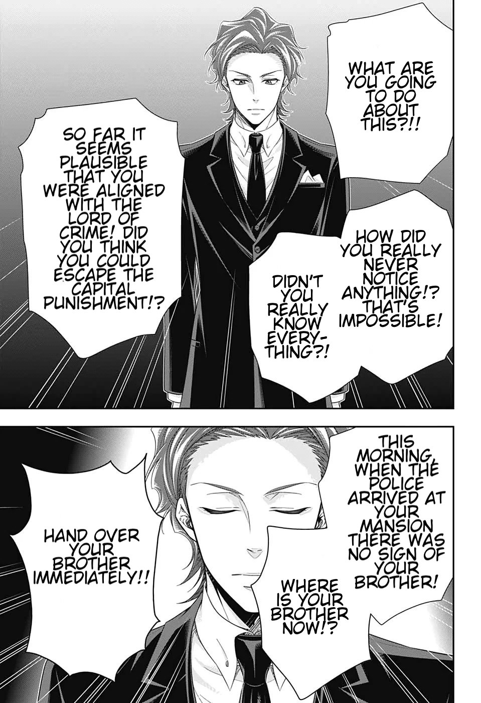 Yukoku no Moriarty Chapter 49 page 3 - Chapter 49: The Final Problem Act 2