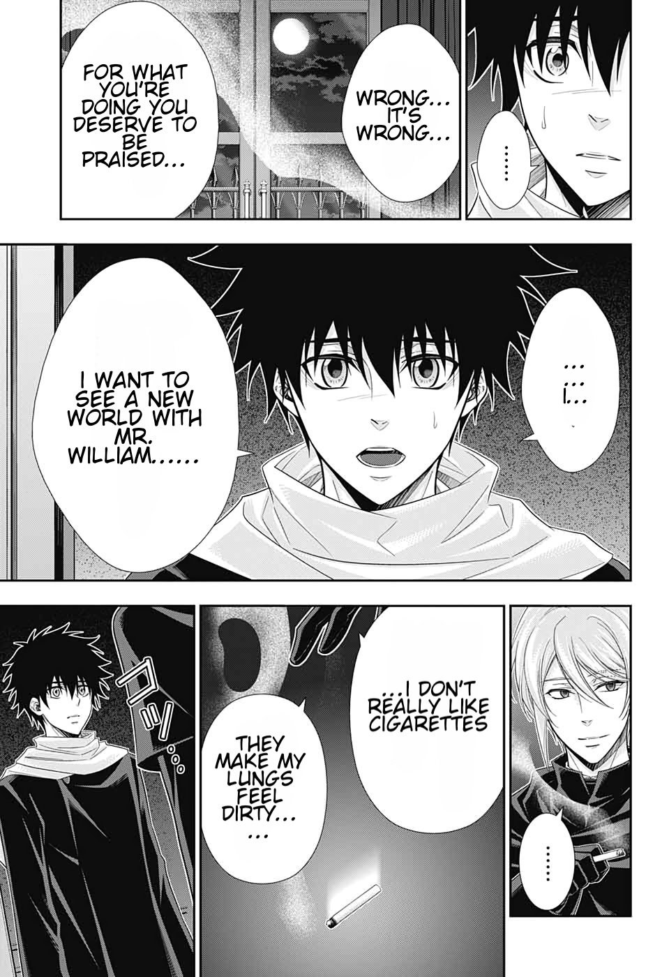 Yukoku no Moriarty Chapter 49 page 33 - Chapter 49: The Final Problem Act 2