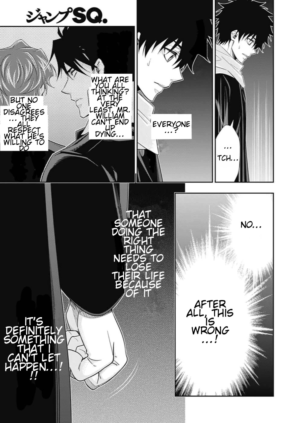 Yukoku no Moriarty Chapter 49 page 35 - Chapter 49: The Final Problem Act 2