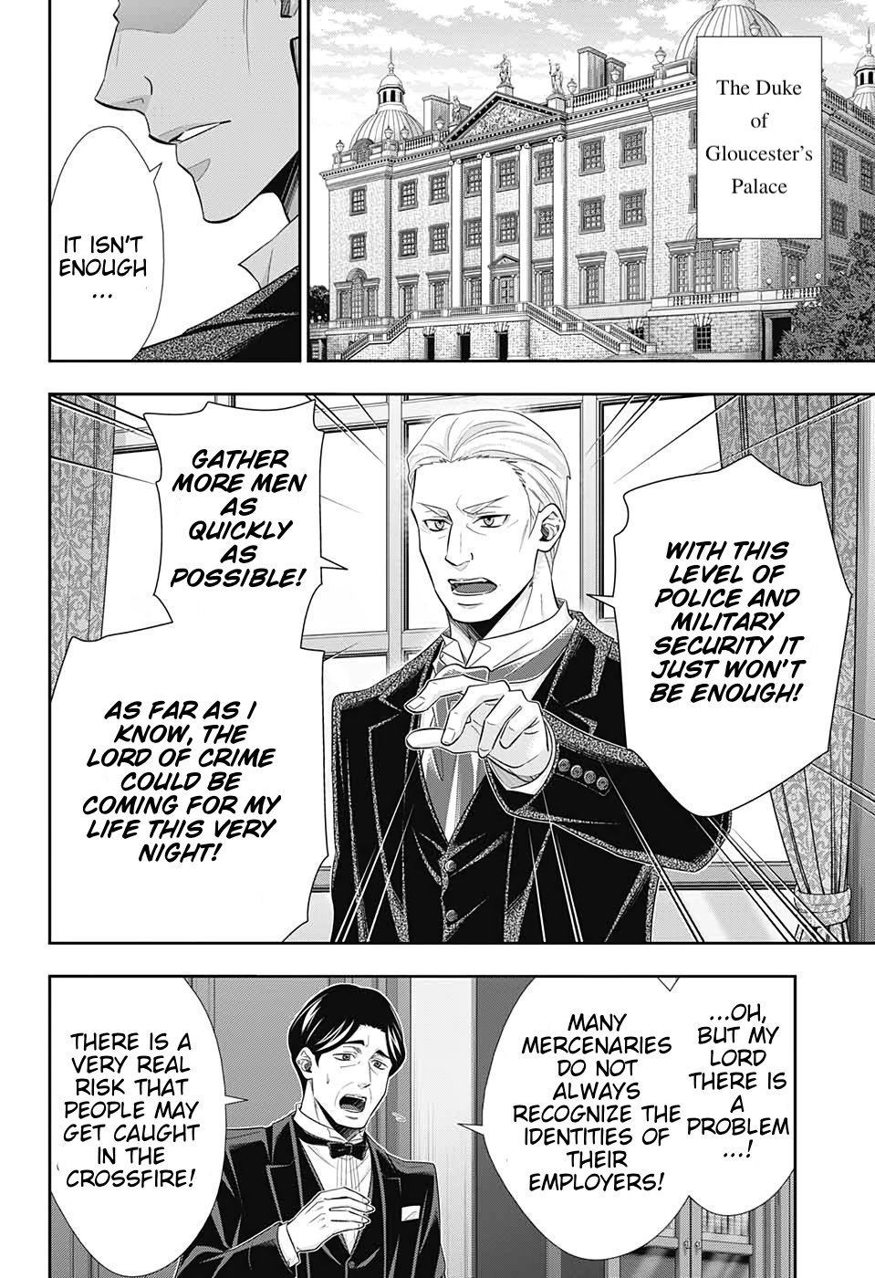 Yukoku no Moriarty Chapter 50 page 10 - Chapter 50: The Final Problem Act 3