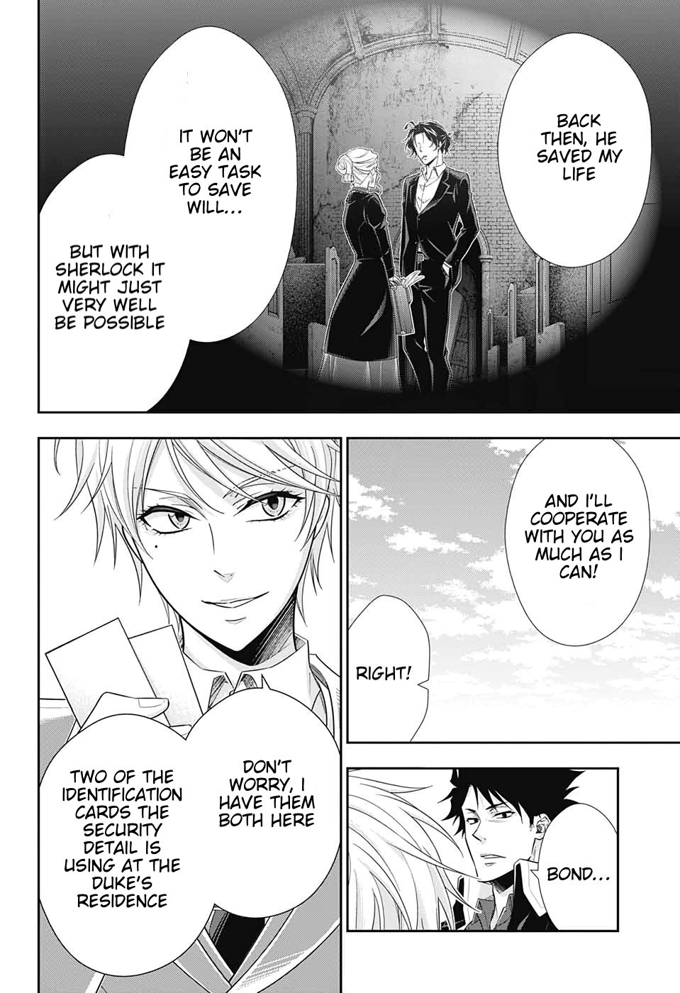 Yukoku no Moriarty Chapter 50 page 20 - Chapter 50: The Final Problem Act 3