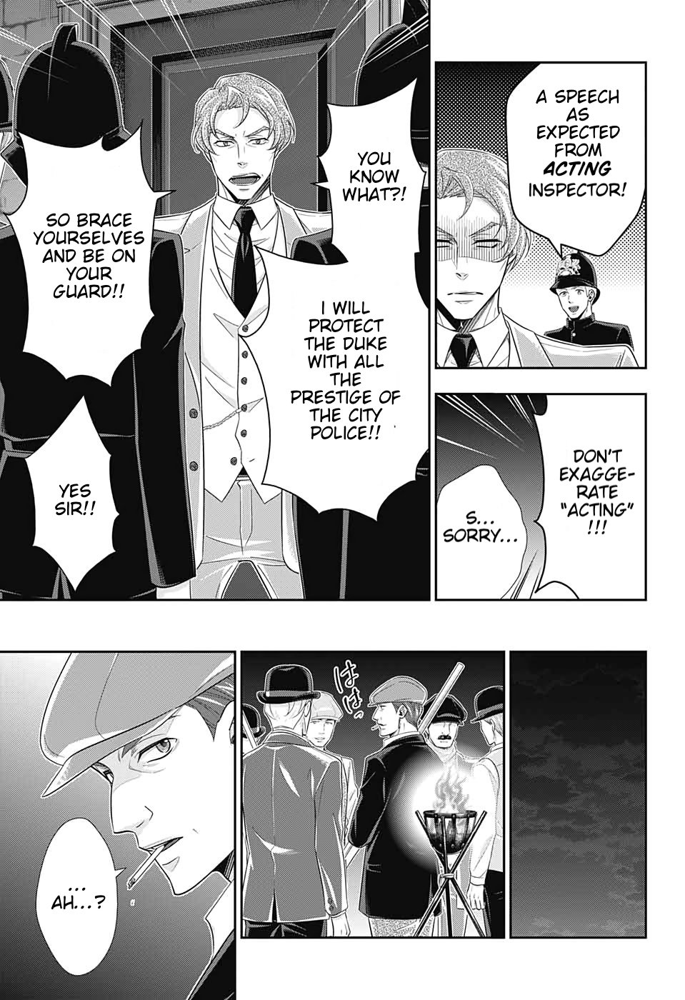 Yukoku no Moriarty Chapter 50 page 23 - Chapter 50: The Final Problem Act 3