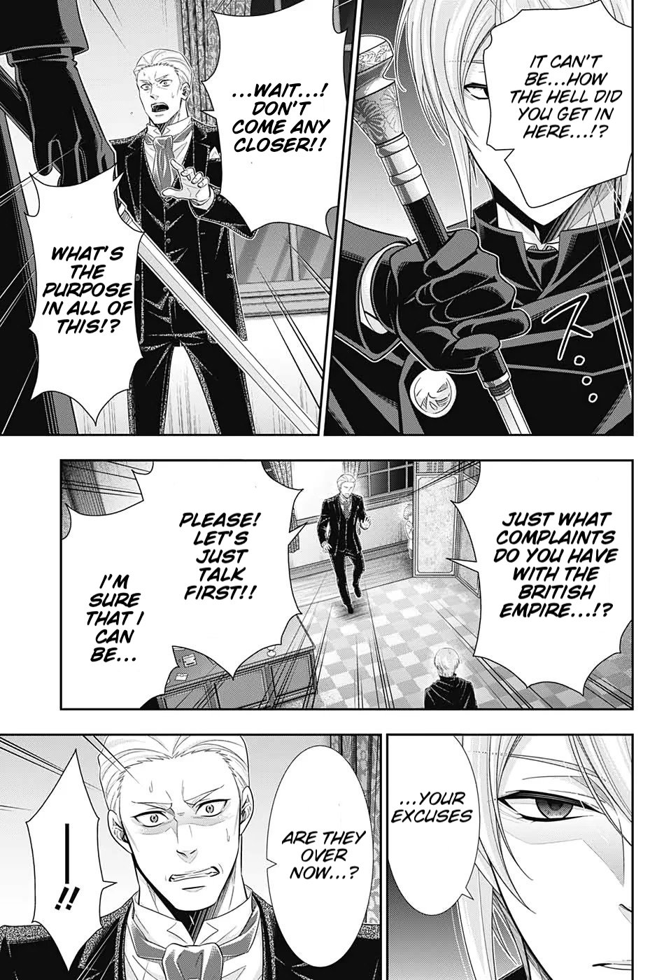 Yukoku no Moriarty Chapter 50 page 31 - Chapter 50: The Final Problem Act 3