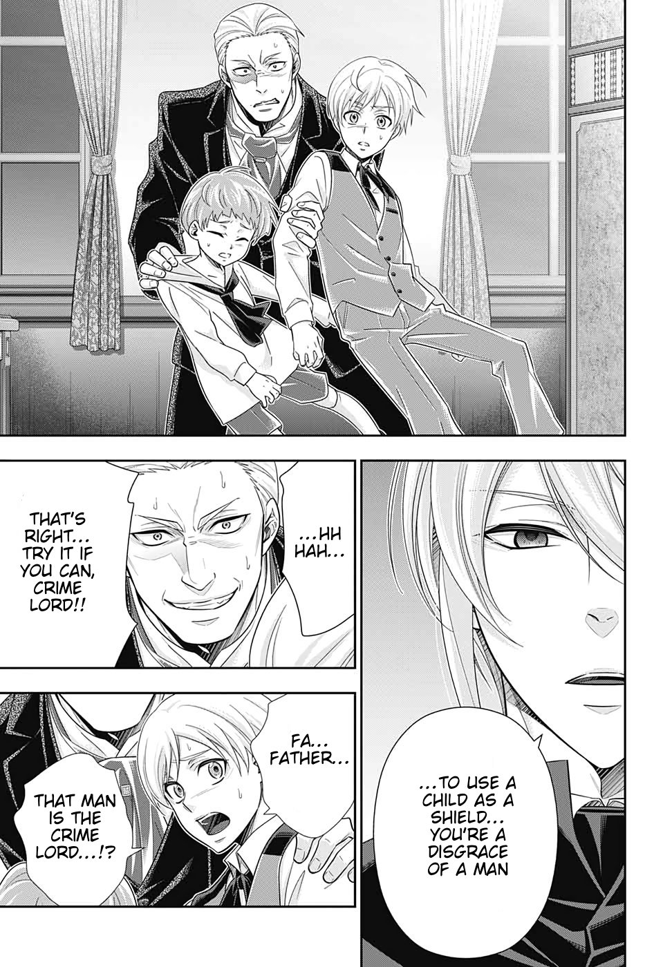Yukoku no Moriarty Chapter 50 page 33 - Chapter 50: The Final Problem Act 3