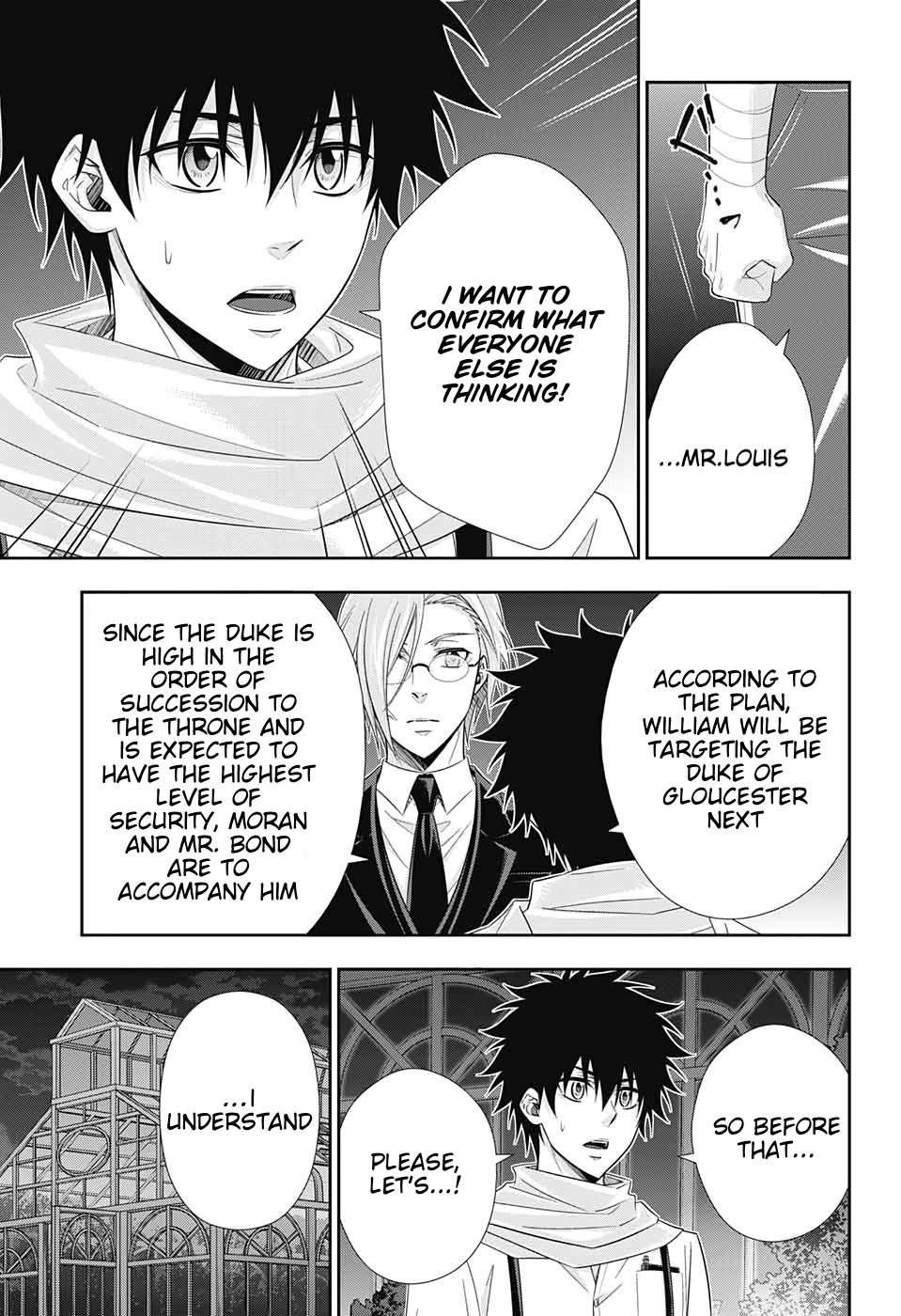Yukoku no Moriarty Chapter 50 page 9 - Chapter 50: The Final Problem Act 3