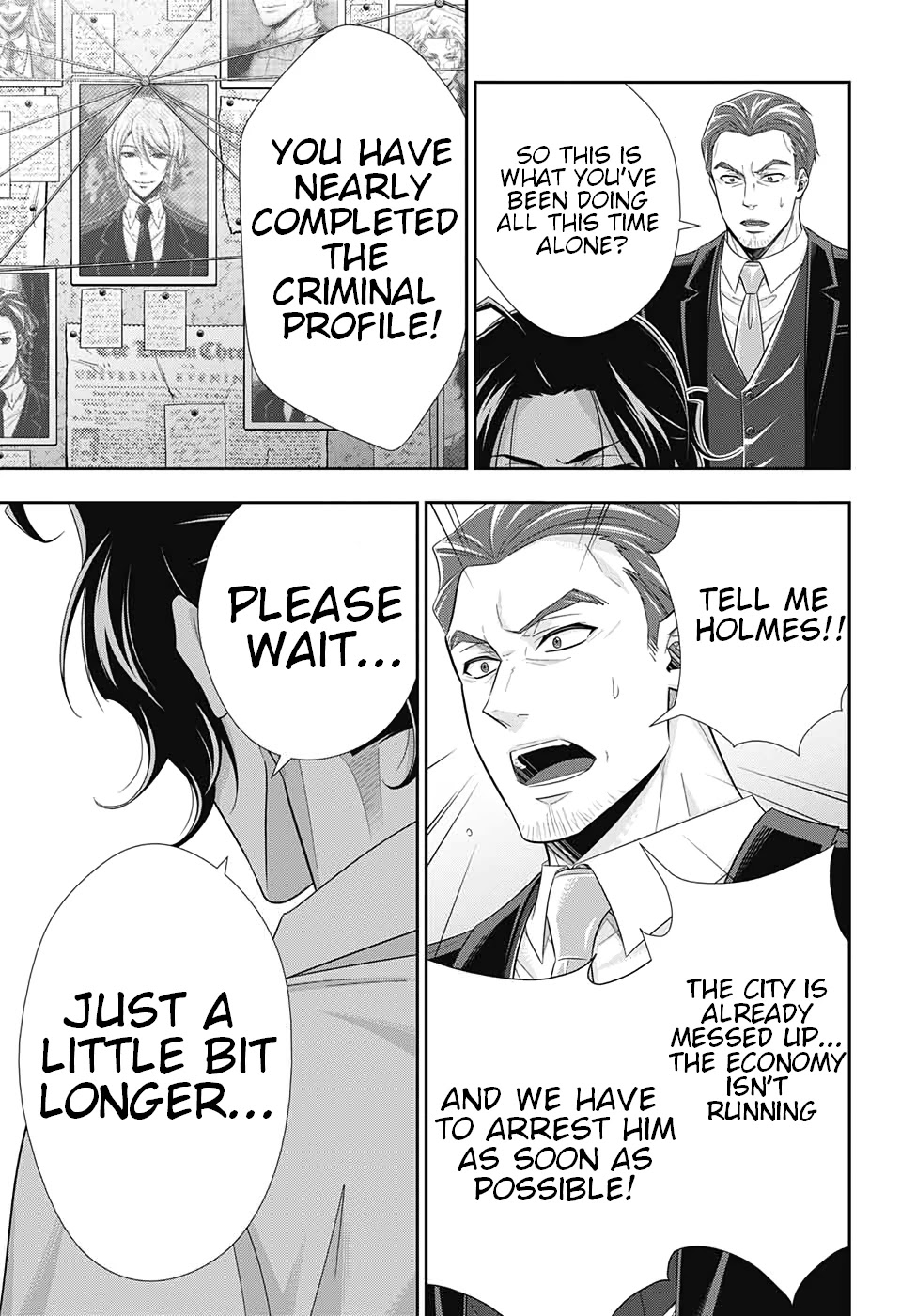 Yukoku no Moriarty Chapter 51 page 15 - Chapter 51: The Final Problem Act 4