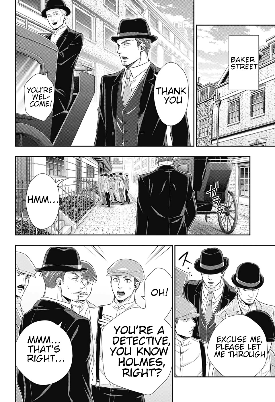 Yukoku no Moriarty Chapter 51 page 18 - Chapter 51: The Final Problem Act 4