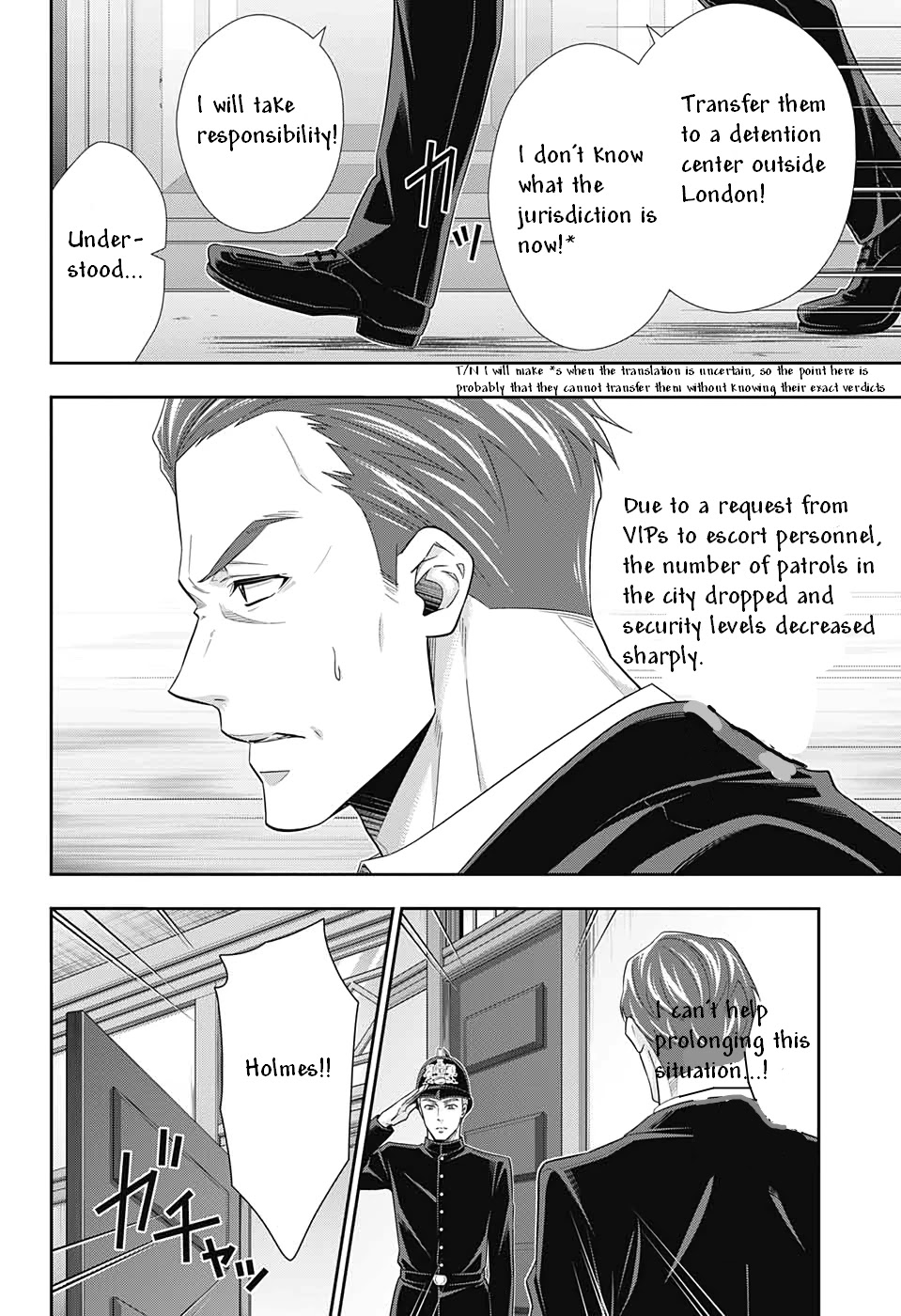 Yukoku no Moriarty Chapter 51 page 2 - Chapter 51: The Final Problem Act 4