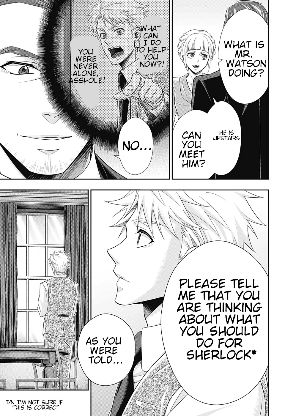 Yukoku no Moriarty Chapter 51 page 21 - Chapter 51: The Final Problem Act 4