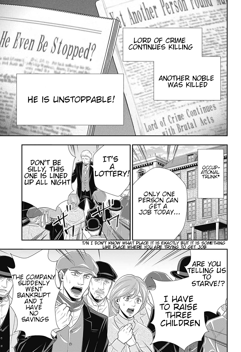 Yukoku no Moriarty Chapter 51 page 23 - Chapter 51: The Final Problem Act 4