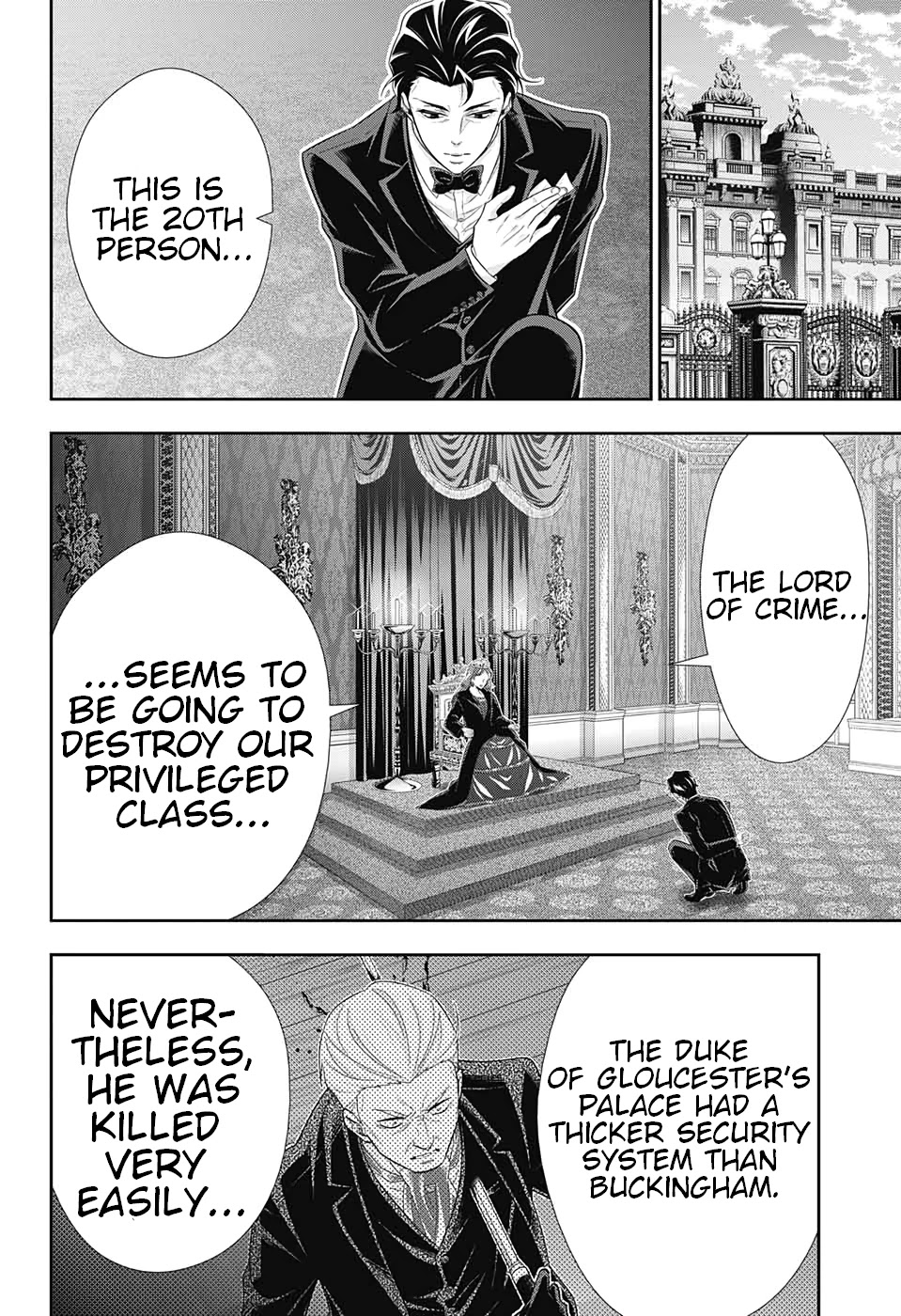 Yukoku no Moriarty Chapter 51 page 26 - Chapter 51: The Final Problem Act 4