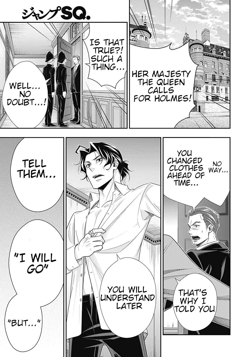 Yukoku no Moriarty Chapter 51 page 29 - Chapter 51: The Final Problem Act 4