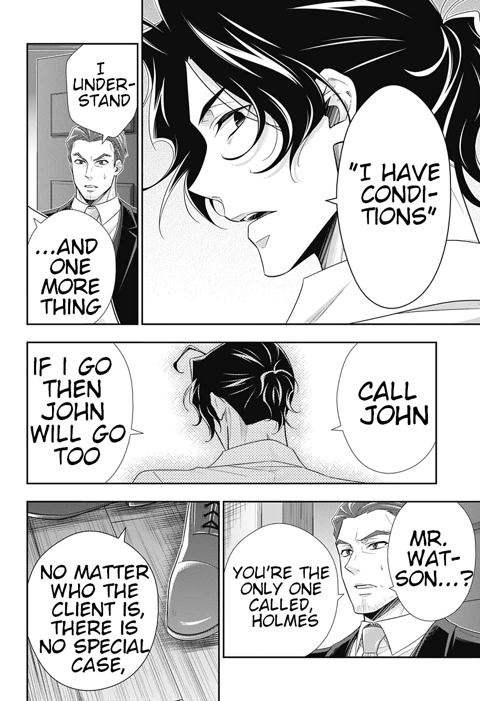 Yukoku no Moriarty Chapter 51 page 30 - Chapter 51: The Final Problem Act 4