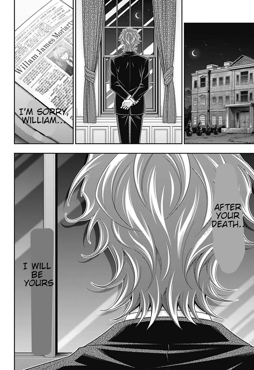 Yukoku no Moriarty Chapter 51 page 42 - Chapter 51: The Final Problem Act 4
