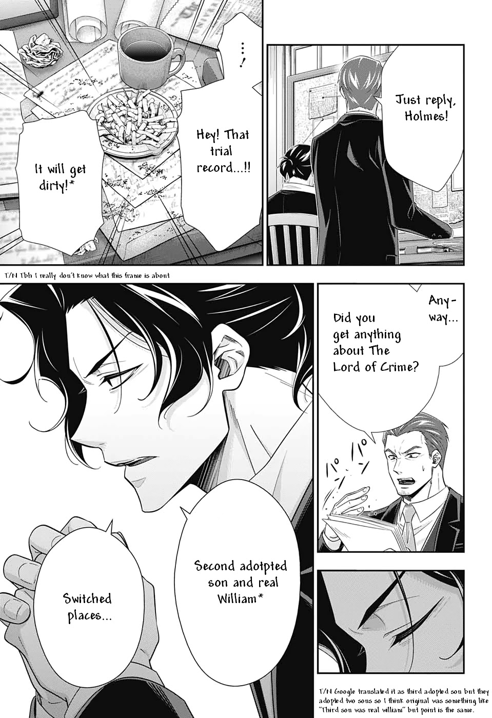 Yukoku no Moriarty Chapter 51 page 5 - Chapter 51: The Final Problem Act 4