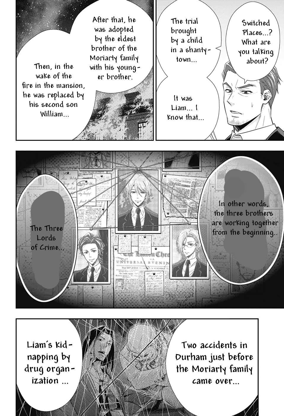 Yukoku no Moriarty Chapter 51 page 6 - Chapter 51: The Final Problem Act 4